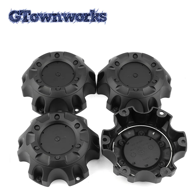 GTownworks 1pc/4pcs 141.5mm(5.57in)(+ -1mm)/111mm(4.37in)(+ -1mm) Center Caps for Alloy Wheels 1001-58 1001-58C For FUEL 1001-58