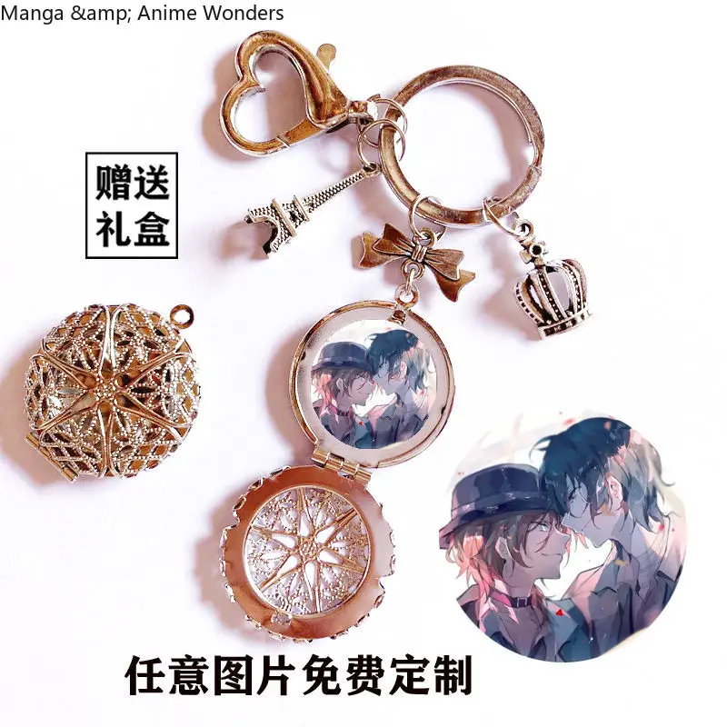 

Японская игра Bungo Stray DogsN Islara Chuuya Dazai Osamu Nakajima Atsushi Косплей Брелок Подвеска Студенческий подарок на день рождения Аниме