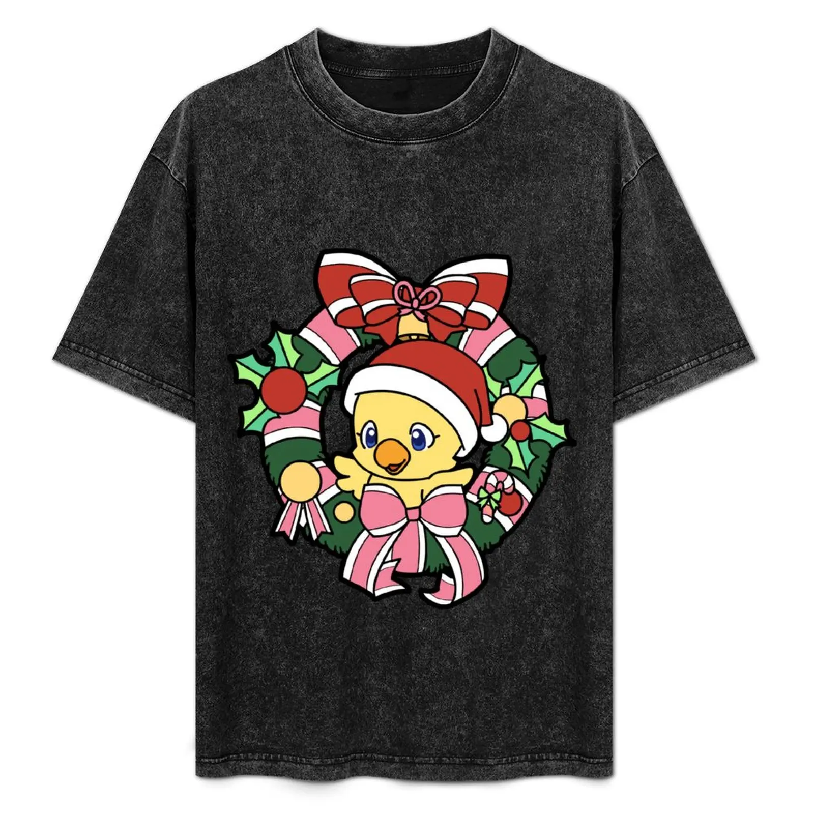

Starlight Chocobo Wreath T-Shirt designer shirts customizeds graphic tee shirt oversizeds mens plain t shirts
