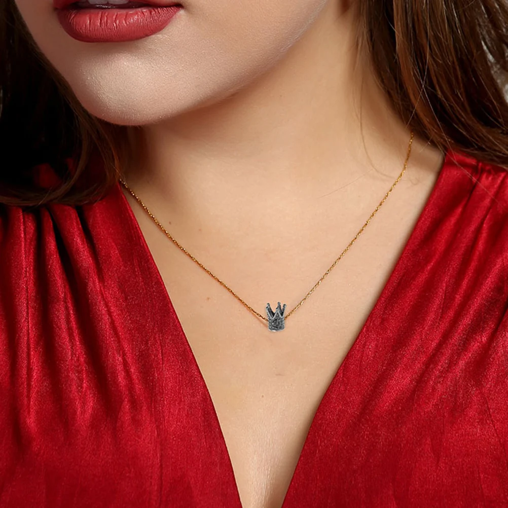 

10Pcs Crowns Spacer Beads Premium Copper Loose Beads for DIY Bracelets Necklaces Jewelry Making Supplies Bead Charms