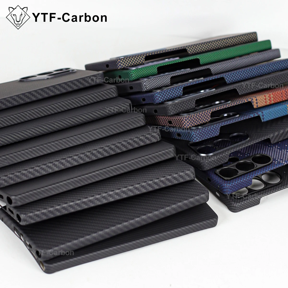 YTF Etui Kevlarowe Magnetyczne Ultracienkie Odporne na Upadki do Samsunga S25Ultra/S25 Plus, S24Ultra/S24 Plus/S23 Ultra, Twarda Obudowa z Włókna Aramidowego — zdjęcie produktu 5