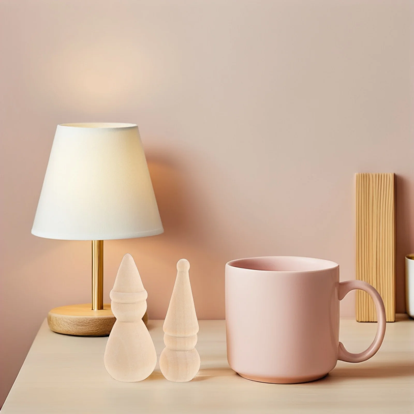 

20Pcs Wood Snowman Pegs Blank Unpainted DIY Christmas Craft Decorations Kids Painting Holiday Art Supplies DIY Snowman Crafts