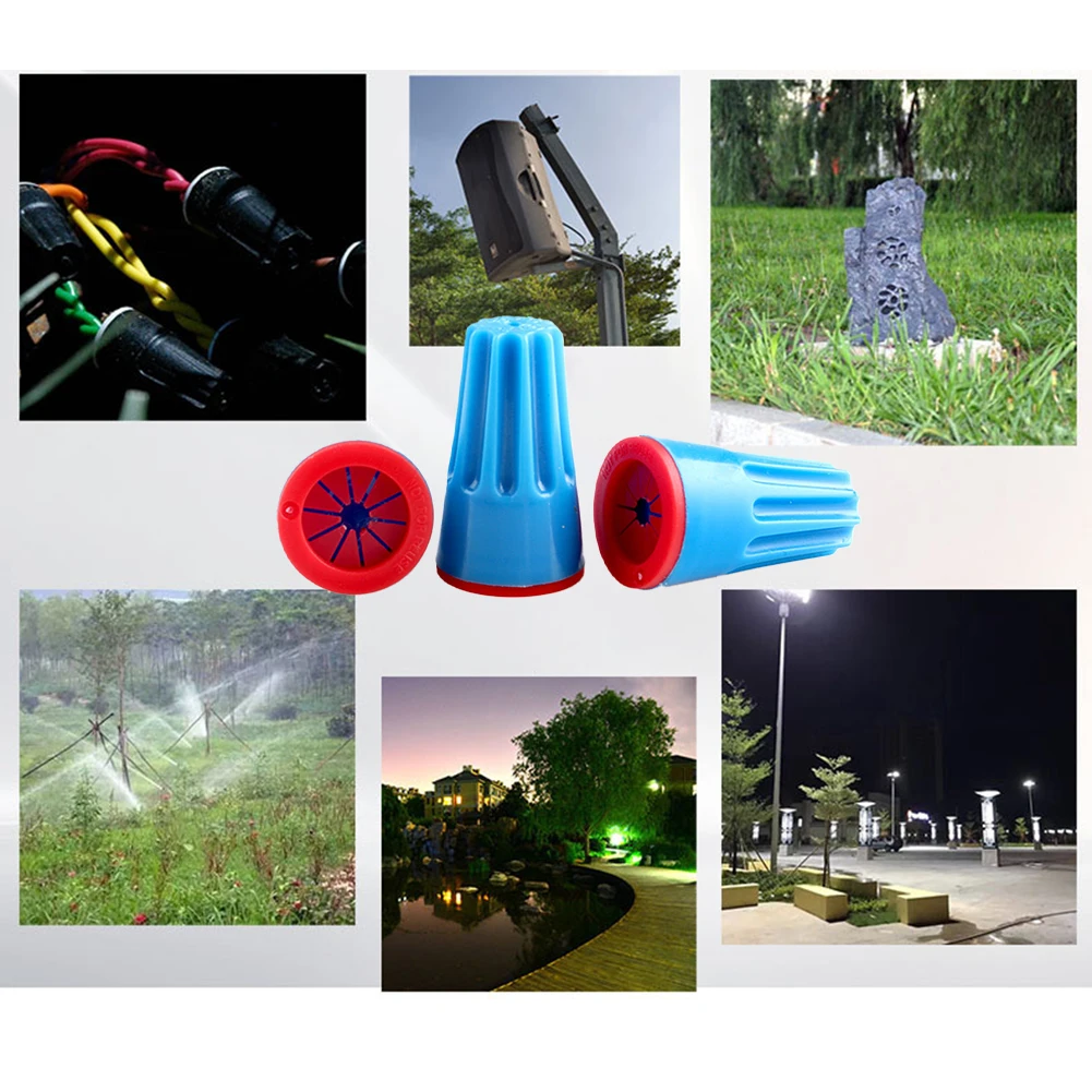 

P3W Electrical Wire Connectors 30 Pack UL Listed for 22-14 AWG Splicing in Harsh Environments with Moisture and Dust Protection