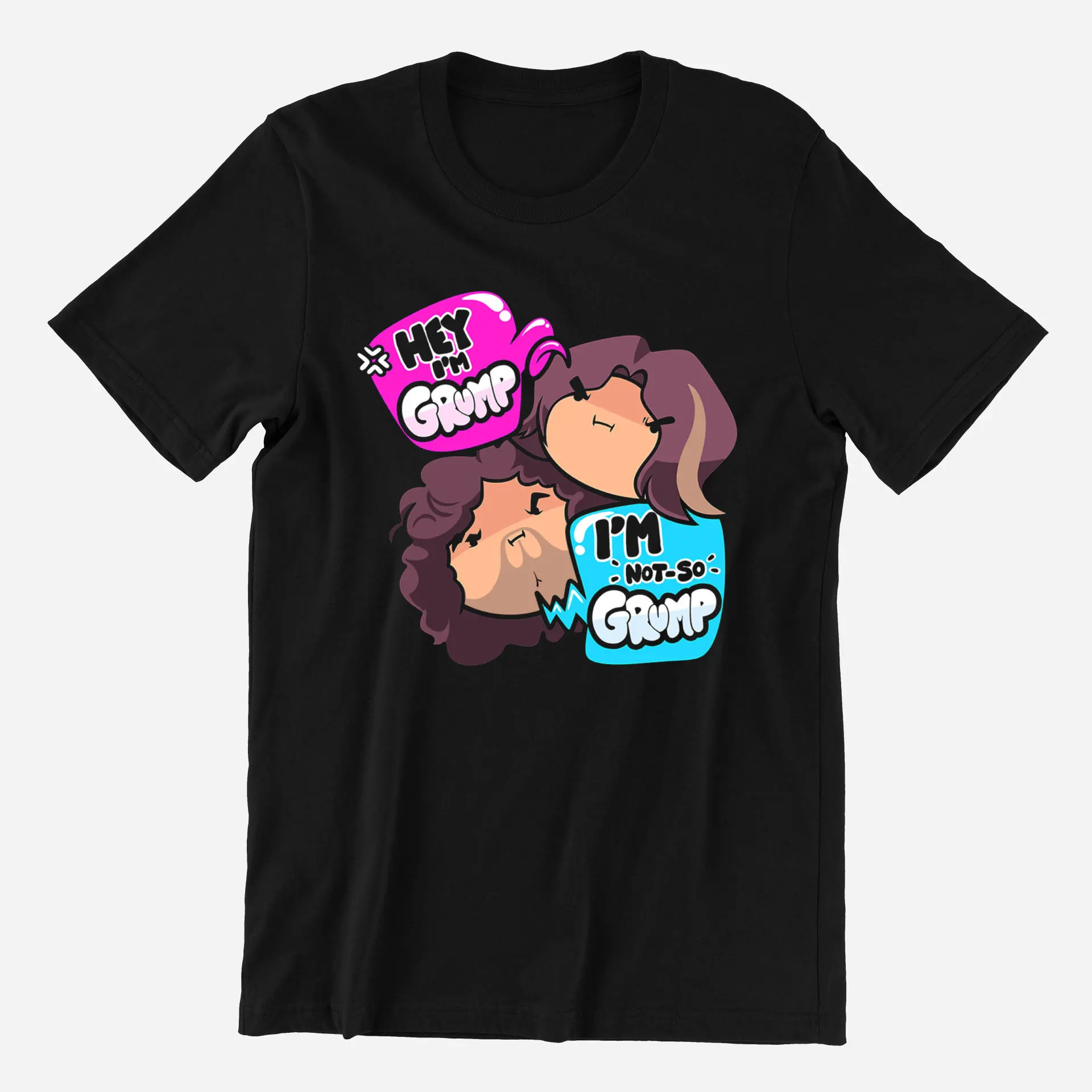 Game Grumps Hey I'm Grump Black Unisex Size Tshirt