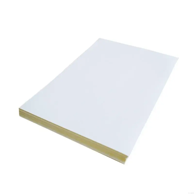 

B2RD Inkjet Printer Copier Craft Paper Self-Adhesive Sticker Label Matte Surface Paper Sheet 100 Sheets