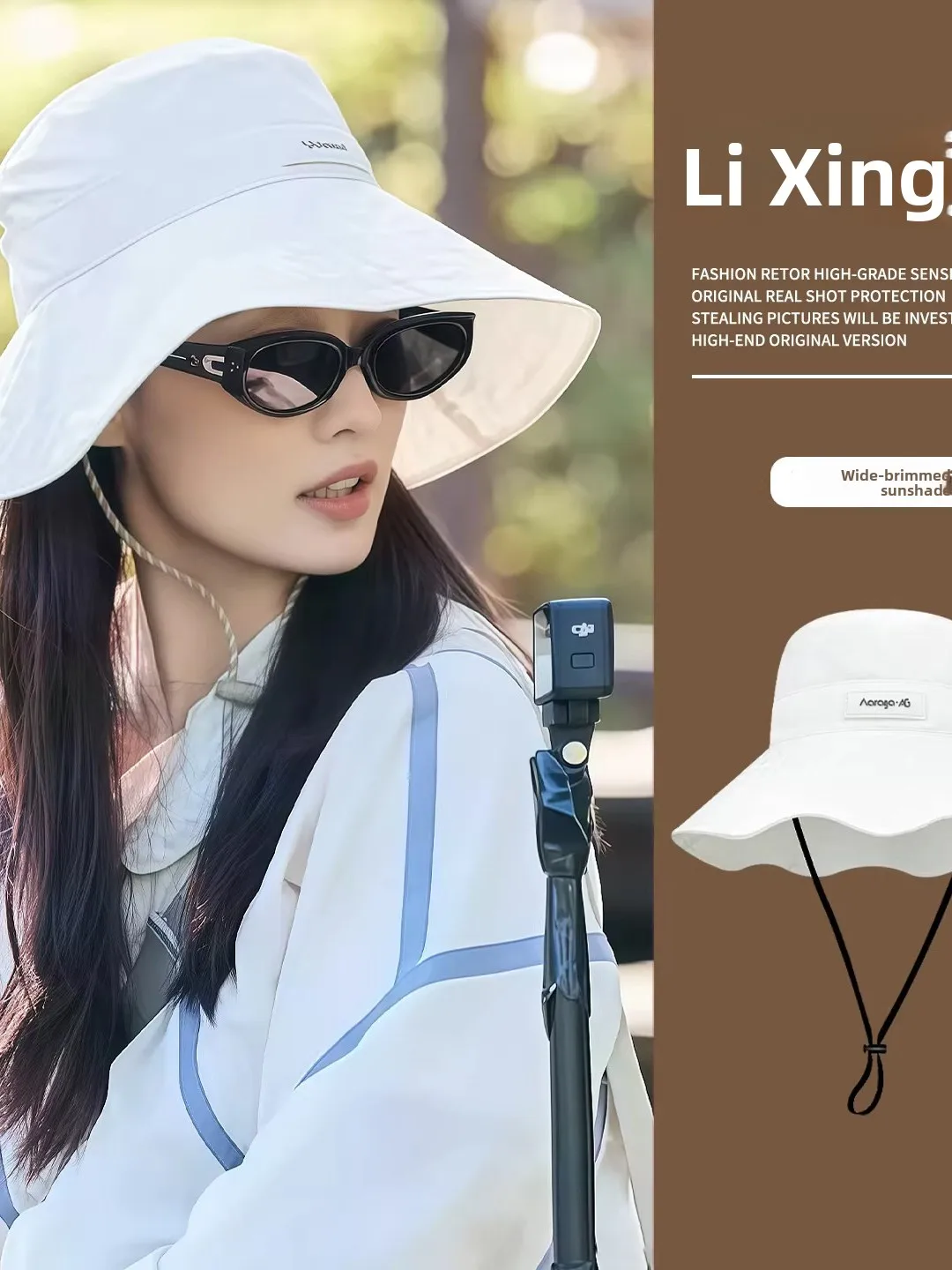 women's-fishing-cap-foldable-wide-brim-uv-protection-sunshade-hat-face-slimming-spring-summer-casual-fashion-accessory