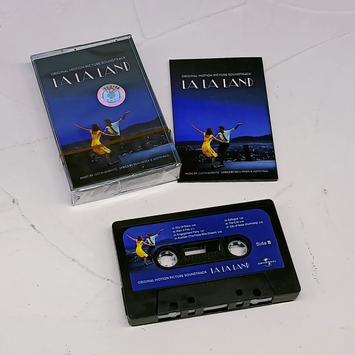 Romantic La La Land Music Tape Sebastian Mia Cosplay Cassettes Soundtracks Box Car Walkman Tape Party Music Collection Gifts