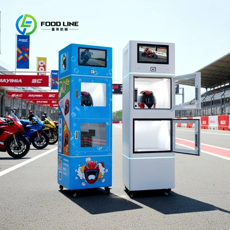 Customized size Helmet cleaning vending machine, helmet dry cleaning machine, helmet cleaning machine supplier