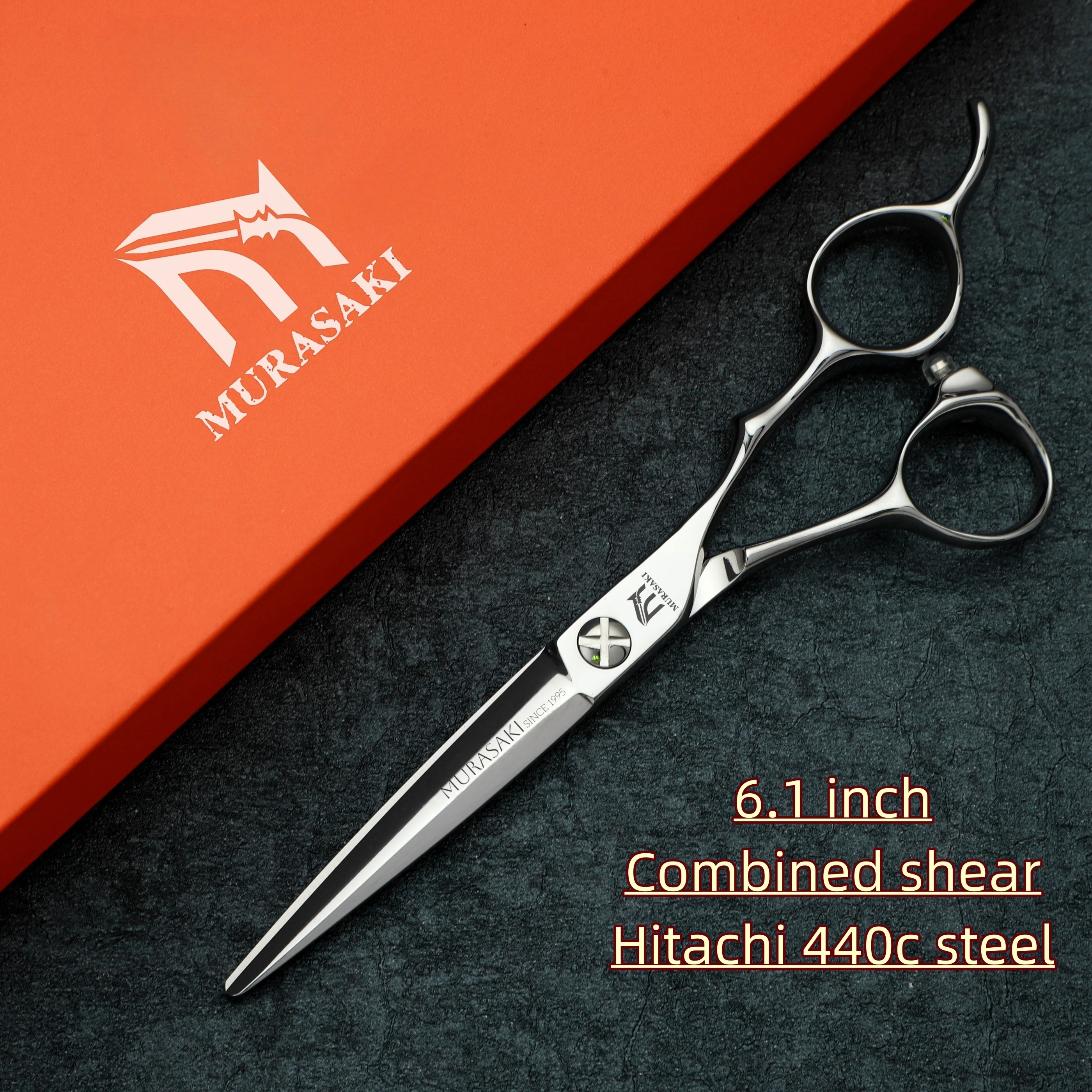 

6.1-6.8 inches Professional Barber scissors，Japan 440c steel cobalt Hair cutting machine，Salon High-end Hairdressing accessories