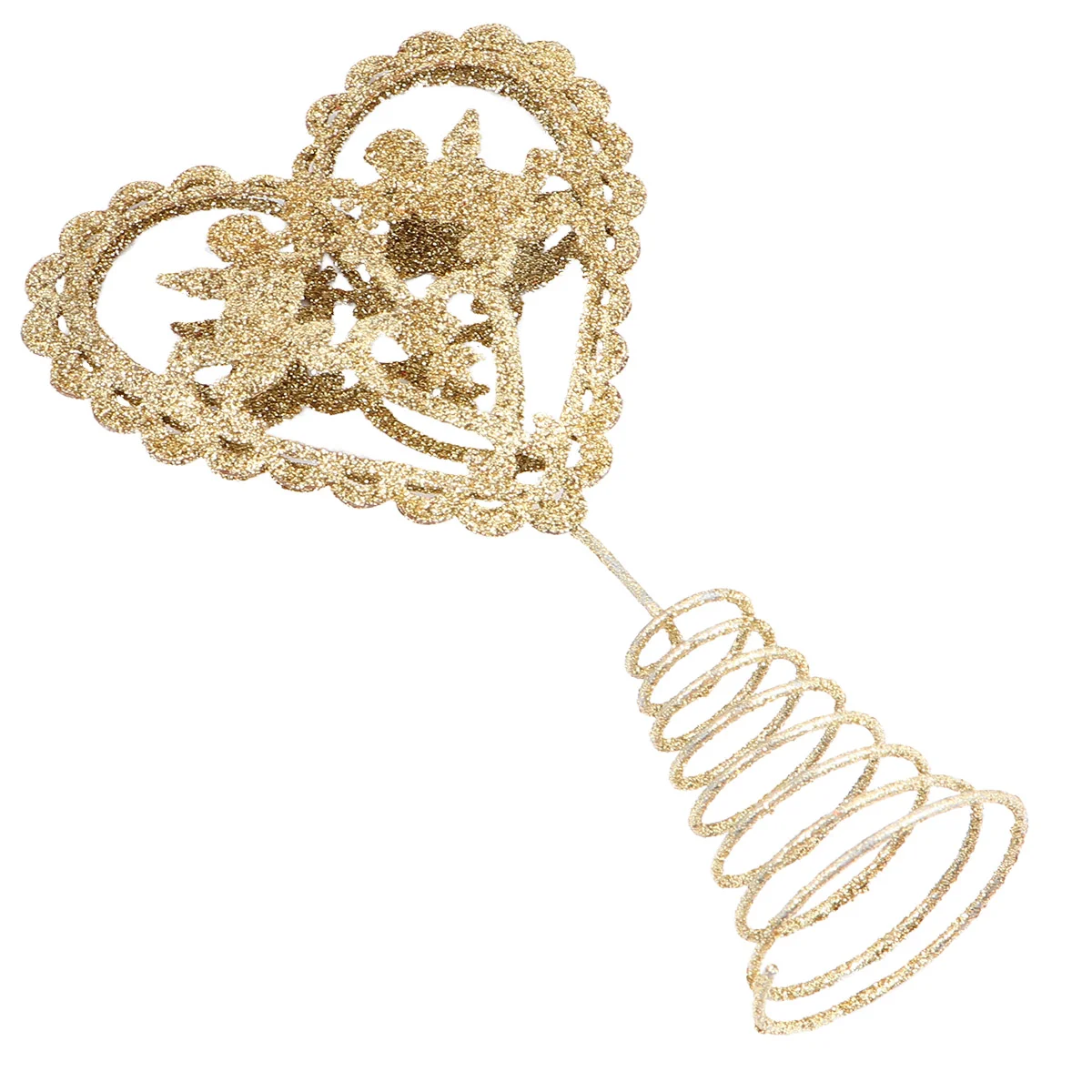 Pull d'extérieur doré pour homme, petit arbre, cœur, décoration de Noël, guirxiété étoile