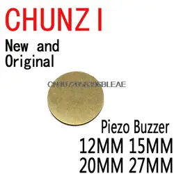 10PCS Piezo Elements Buzzer Sounder Sensor Trigger Drum Disc Copper Piezo Speaker Piezoelectric 12MM 15MM 20MM 27MM