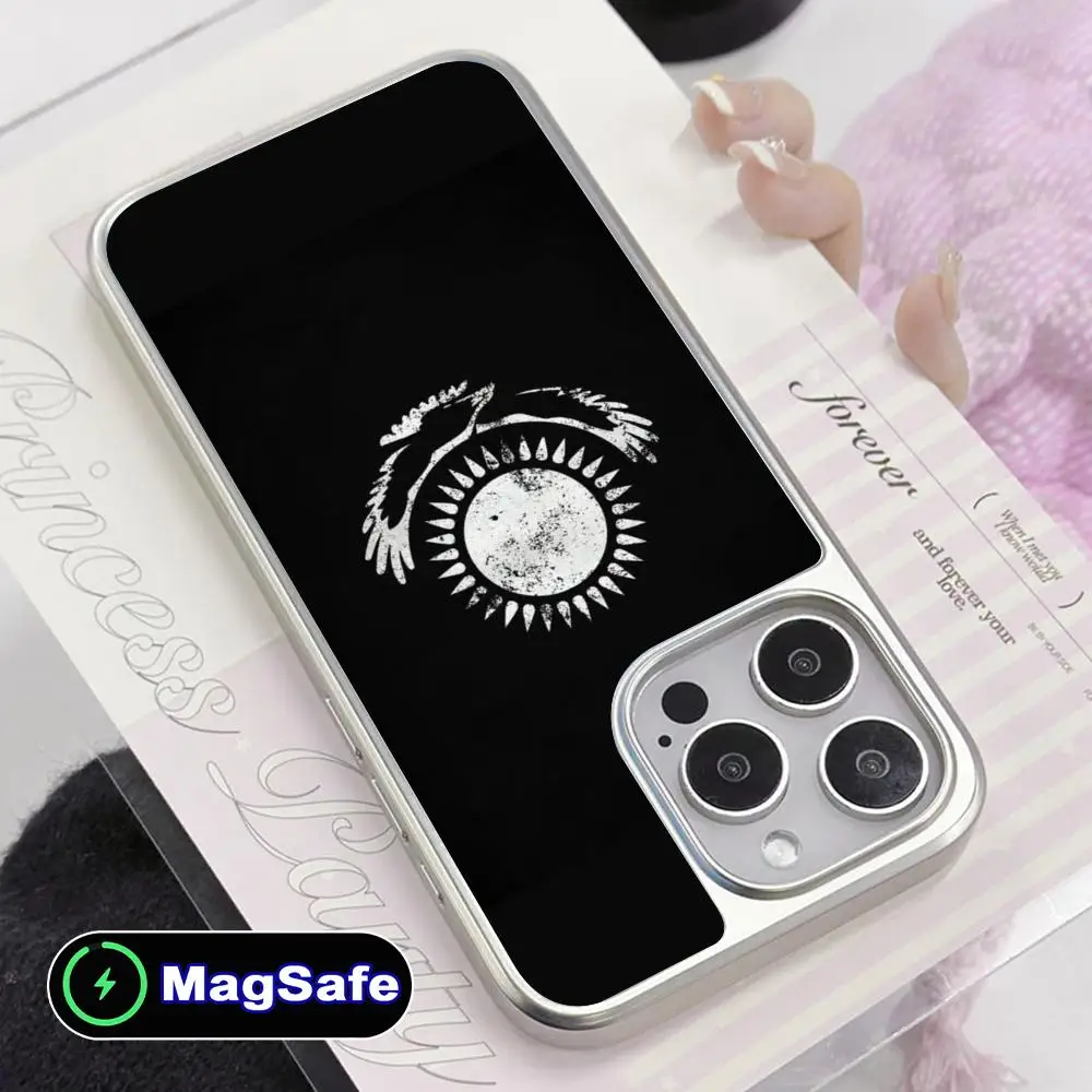 

Чехол для мобильного телефона с флагом Казахстана для iPhone 17, 16, 15, 14, 13, 12, 11 Air Pro Max Plus Magsafe с серебряным покрытием, красочный чехол