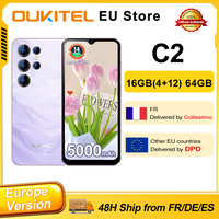 OUKITEL C2 Android 14 Smartphone 4GB+ 12GB Expansion RAM 64GB ROM 6.52\