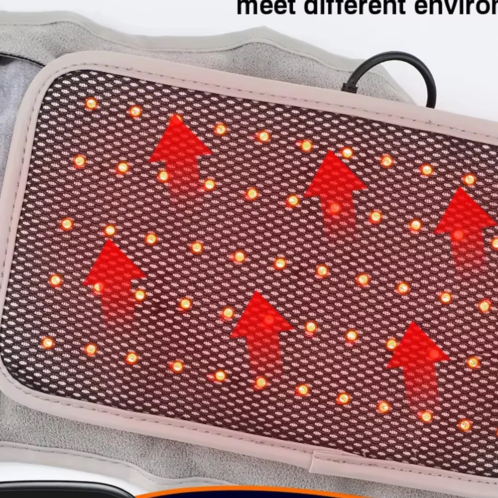 

Отопление, декомпрессия спины, поясничный поддерживающий пояс, инфракрасный массаж, расслабляющее мышцы талии, теплые подушечки с подогревом, защита спины