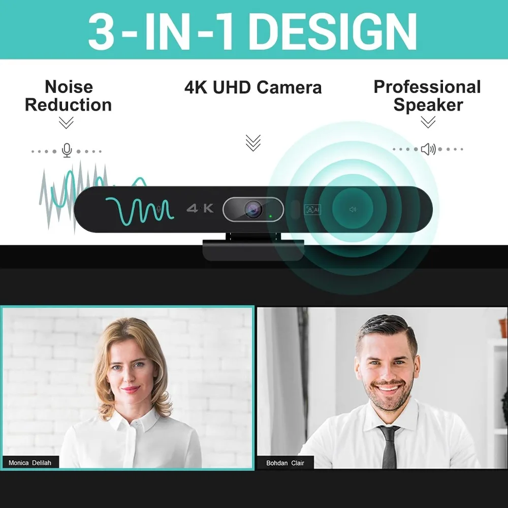 USA Stock 4K Pro Audio Video Conference Camera with Remote Control Hot Sale
