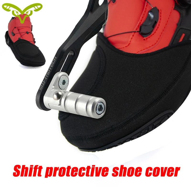 

Motorcycle Gear Shift Shoes Cover Anti-slip Waterproof Motorcycle Gear Shift Pad Easy-installing Motorcycle Gear Shift Pad Motor