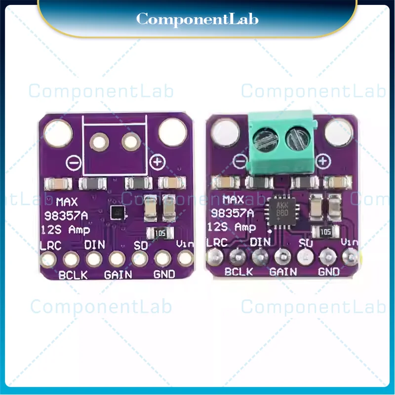 15pcs MAX98357AETE I2S audio amplifier module Class D audio power amplifier TQFN-16/BGA-9