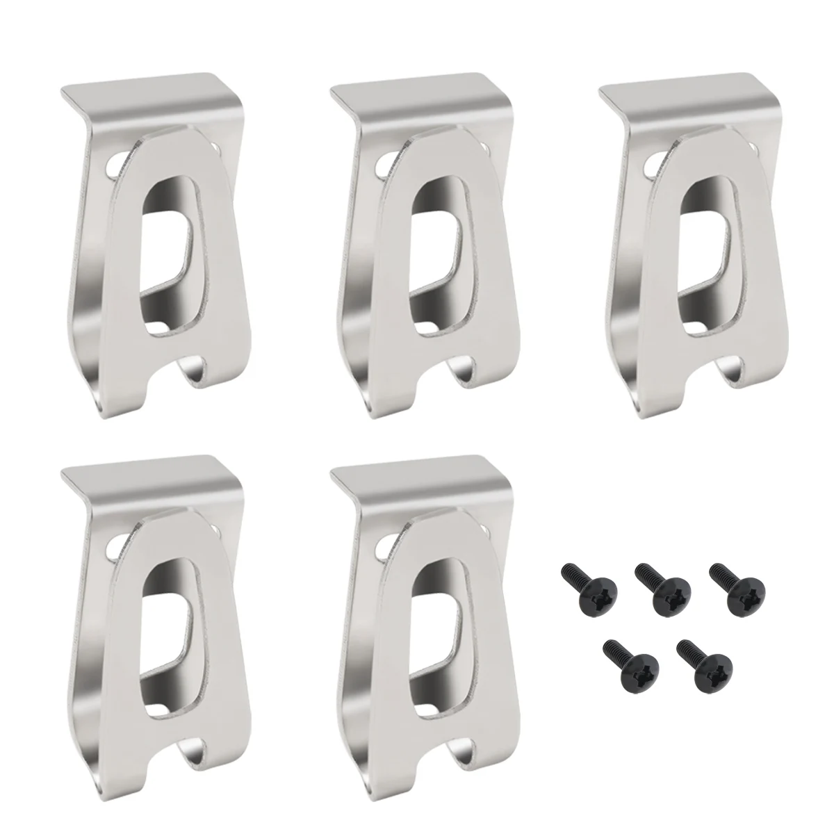 5pcs Practical Design Electric Belt Clip Replacement Hooks Clips Tools Holder Fit for Makita Impact Drills Tools Holder Clips