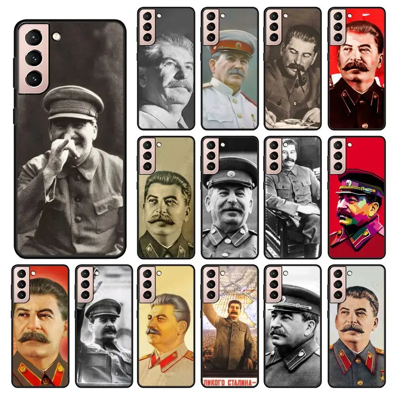 Stalin Soviet Pattern  Phone Coque For samsung galaxy S24 ULTRA S23PLUS S21 S20fe S20ULTRA S21Fe S22PLUS S23ULTRA cases