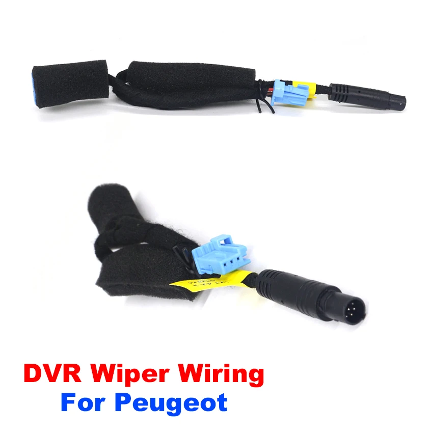 Easy to Install Car DVR Driving Recorder Wiper Cable For Mercedes-Benz For BMW For Volkswagen For Volvo For JEEP, fuse ACC Cable