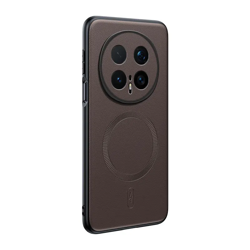 Für Honor Magic 8 Pro Hülle Magnetische Leder-Schutzhülle Für Huawei Honor Magic 8 Pro Anti-Fingerabdruck Rutschfest PC+TPU – Detail 4