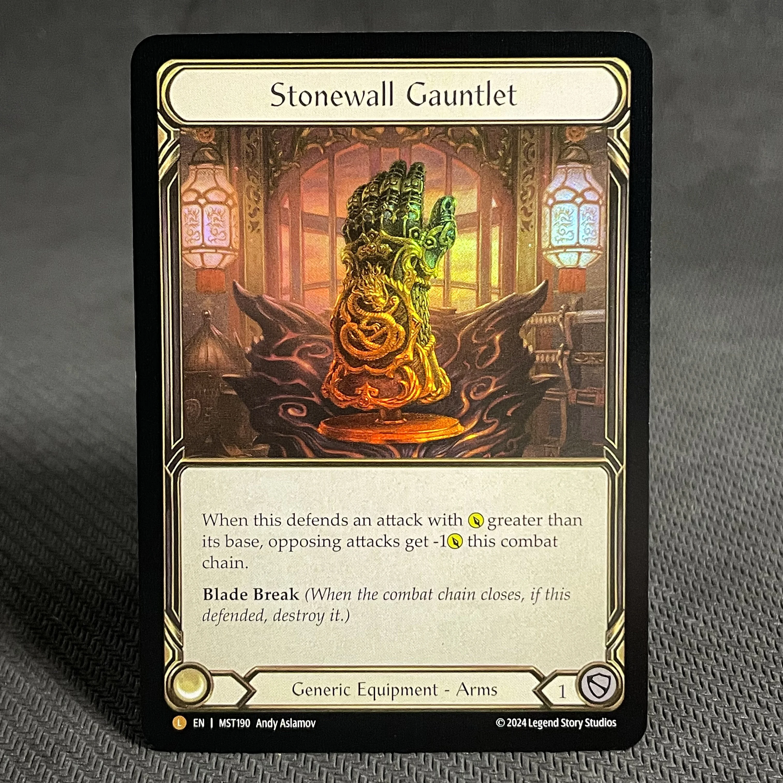 PROXY Flesh and Blood Card Master Cog Flick Knives Riches of