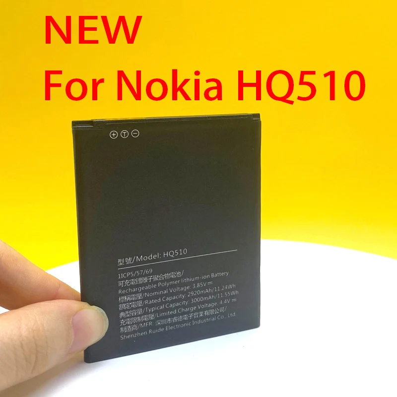 NEW 3000mAh Battery For NOKIA 2.2 TA-1183 TA-1179 TA-1191 TA-1188 HQ510 HQ 510 Mobile Phone