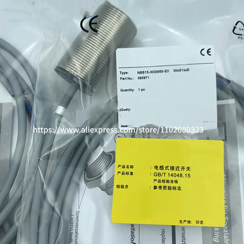 

3 шт. новый бесконтактный переключатель NBB10-30GM50-A0 NBB10-30GM50-A2 NBB10-30GM50-WS NBB10-30GM50-WO NBB10-30GM50-E0 NBB10-30GM50-E2