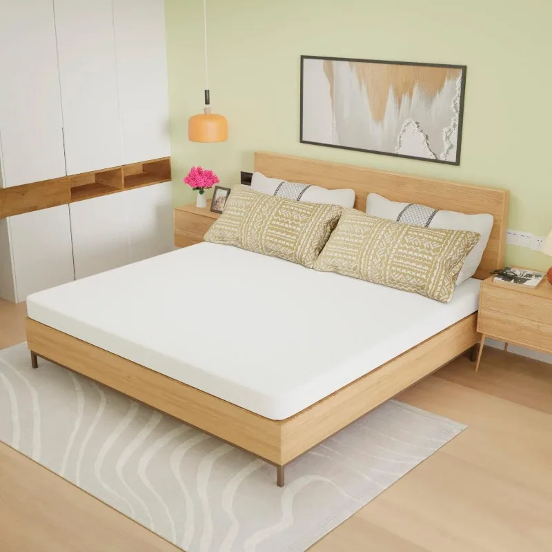 

5 Inch Memory Foam Mattress/ Bamboo Charcoal Infused Mattress/Medium Firm Mattresses/CertiPUR-US Certified/