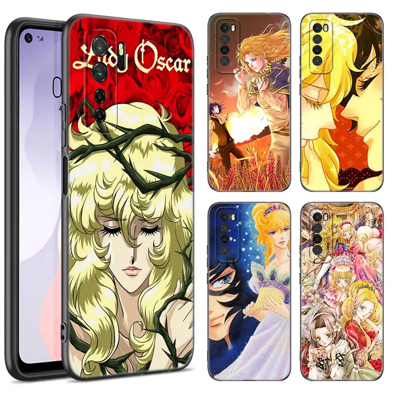 Anime The Rose Of Versailles Black Case For Huawei Nova 8 9 10 SE 11 Ultra 12 Pro 7i 8i 11i 11E Y70 Plus Y60 Y61 Y71 Y90 Y91