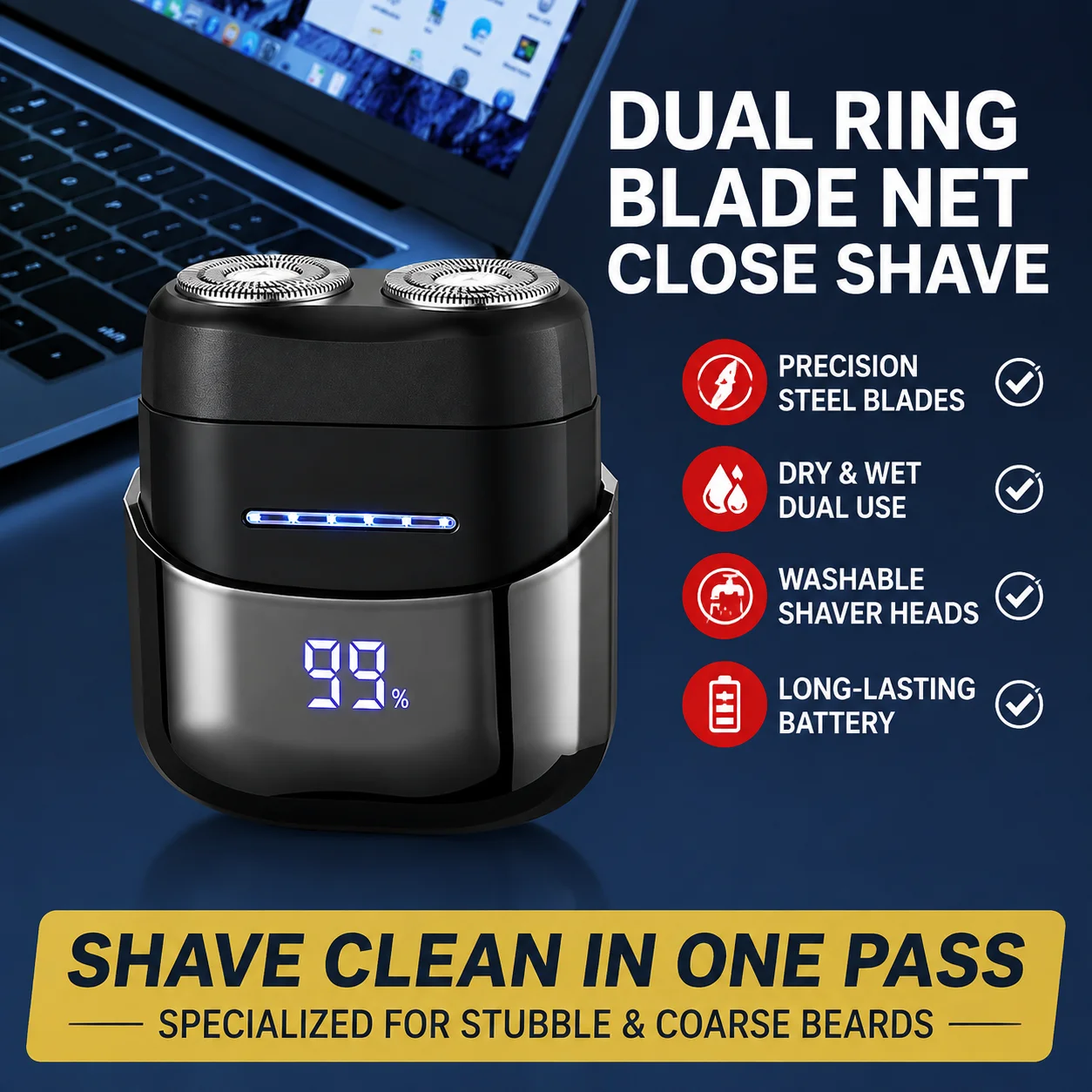 barbeadores-eletricos-masculinos-portateis-aparador-de-barba-mini-barbeador-de-bolso-a-prova-d'Agua-com-carregamento-usb-e-lamina-dupla