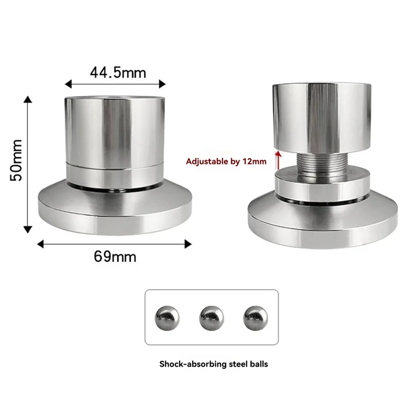 AA87 Large Ball Foot Nail Feet Pad Stands For HIFI Audio Speaker Amplifier - Anti-Shock Isolation Spikes