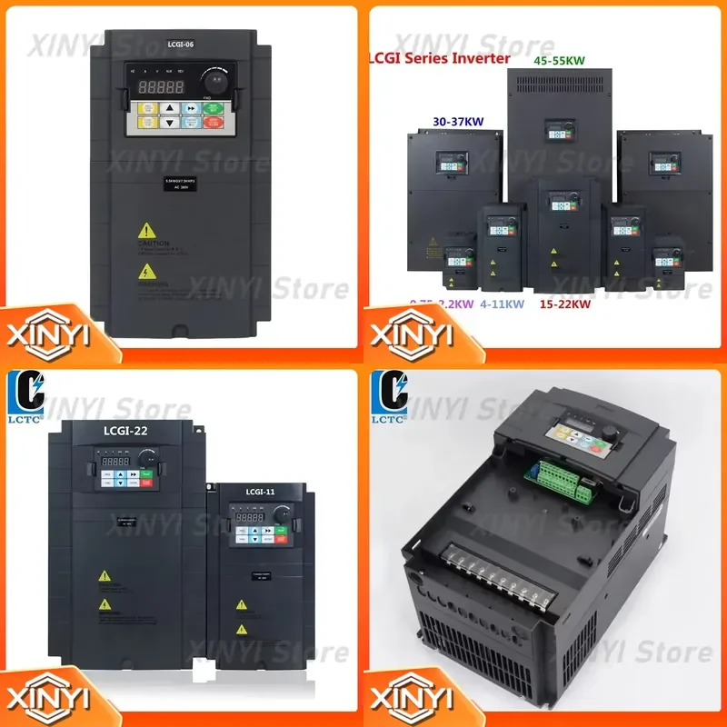 AC Motor Drive Frequency Inverter Three Phase 380V 5.5KW VFD Vector Control Inverter