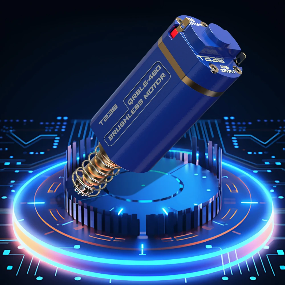 T238 QRBLS Quick Response Long Axis Brushless Motor