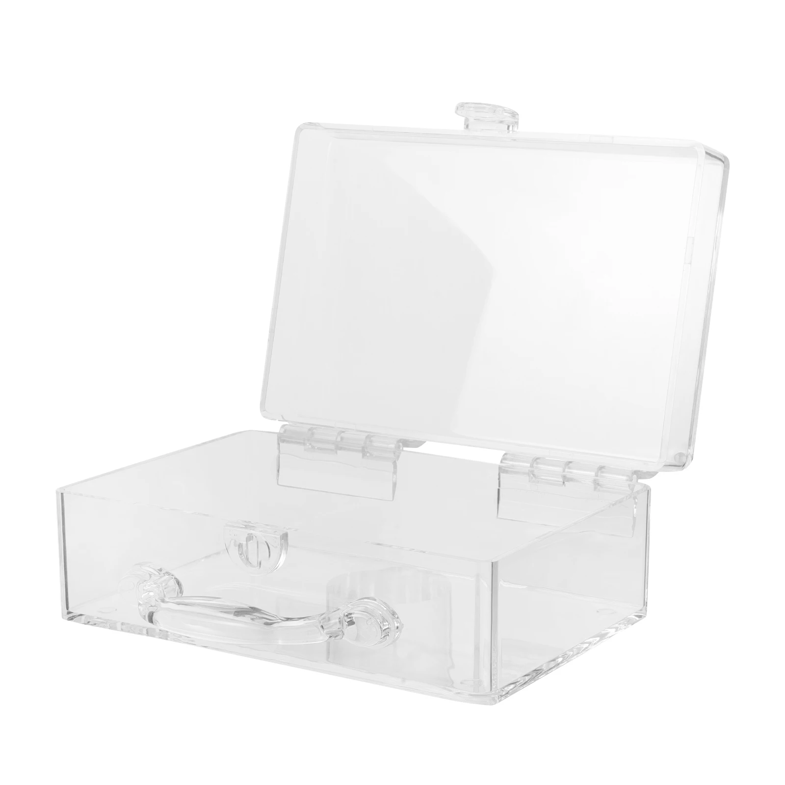 

Transparent Storage Box Boxes Case Luxury Jewelry Acrylic Container Bins with Lids