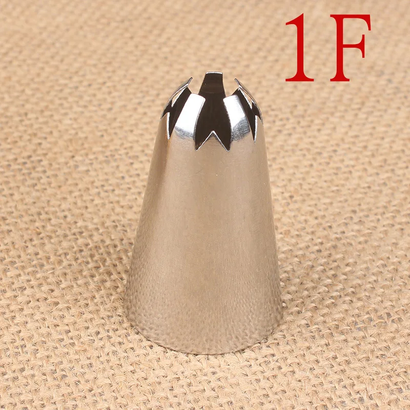 

1F# Cherry Blossom Cream Decorating Mouth 304 Stainless Steel Baking Cake DIY Tool Maifu Large cookie cutter baking cooking