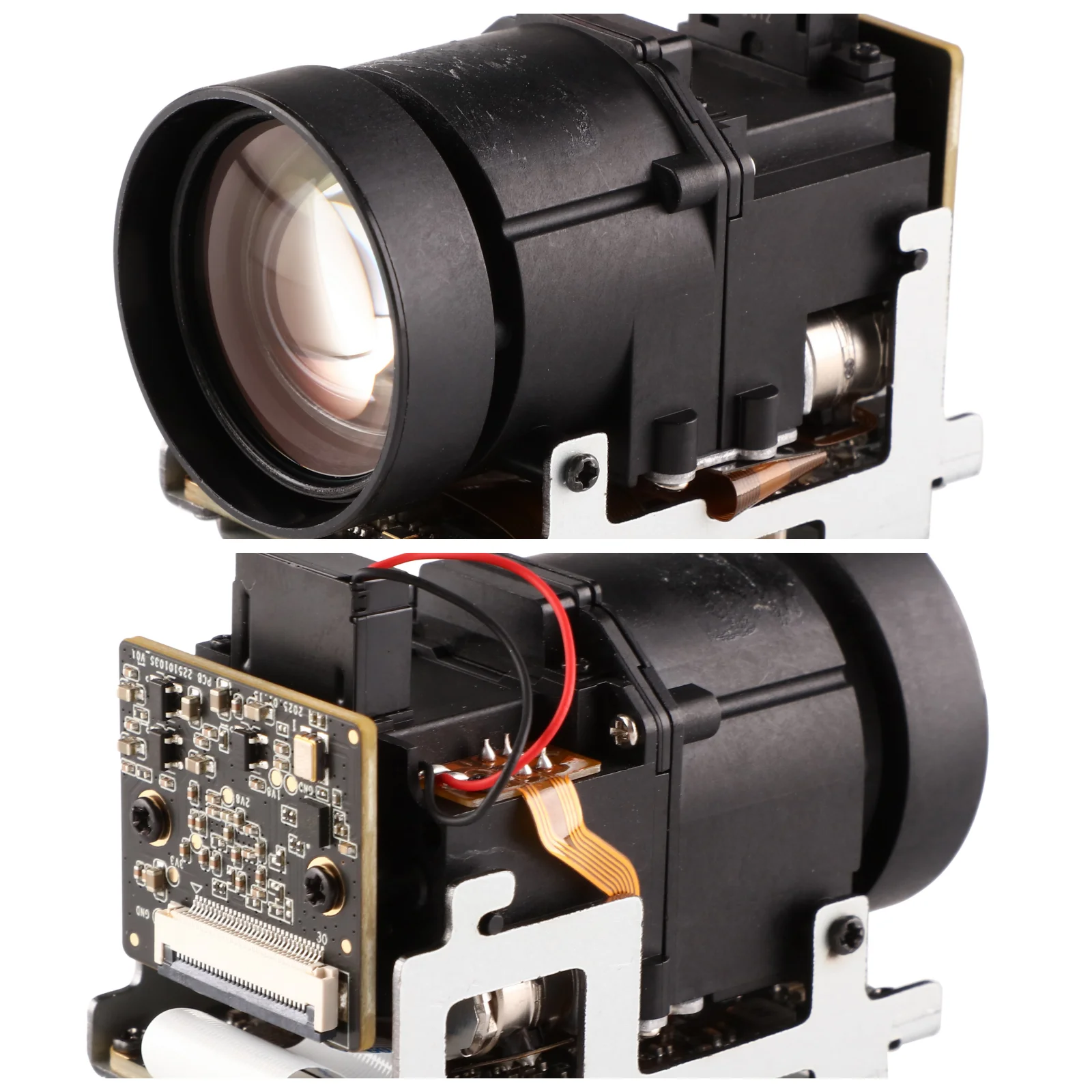 4K 8MP 10X 4.8~48mm Mini IP Network Zoom Camera Module Design