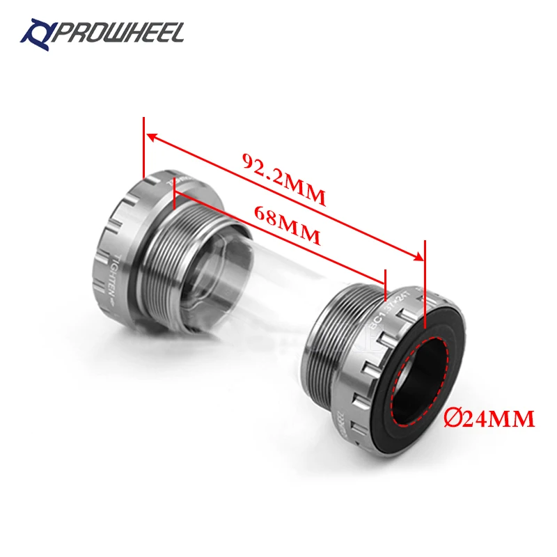 prowheel five-jaw bicycle crank arm 170/172.5MM 110BCD 130BCD Sprocket road bike folding bike left/right crankset with bushings