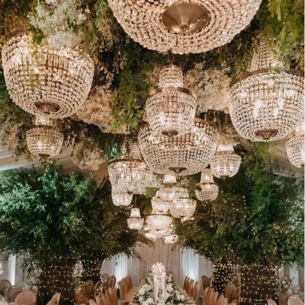 4pcs)Wedding Props Luxury Party Events Stage Decorative Lights Chandelier Centerpiece Wedding Decor backdrop wedding 2930