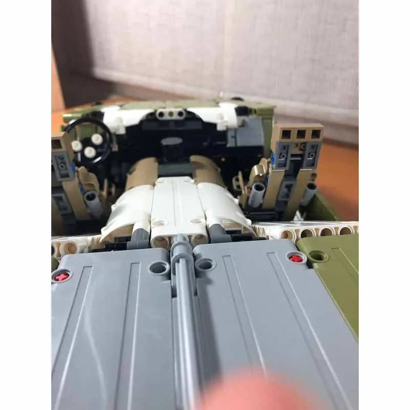 42110 Type C Off-road Racing Car Compatible with MOC-81690, 1875 Pieces Building Block Toy Model DIY Children's Gift view 4