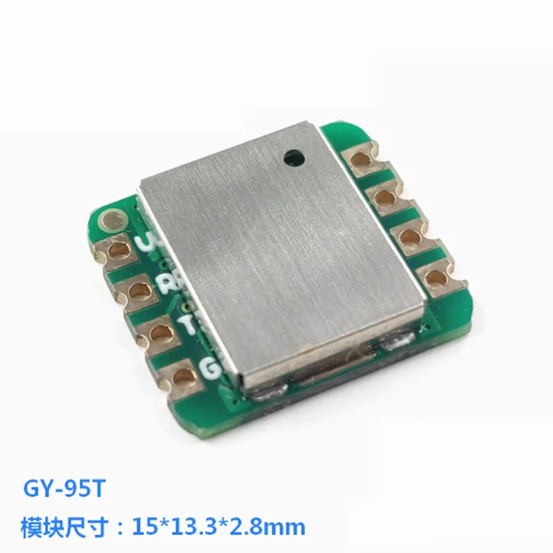

1pcs GY-95T 9 Axis Sensor Three Axis Acceleration Gyroscope Magnetic Field Attitude Angle Module Serial Port IIC Output