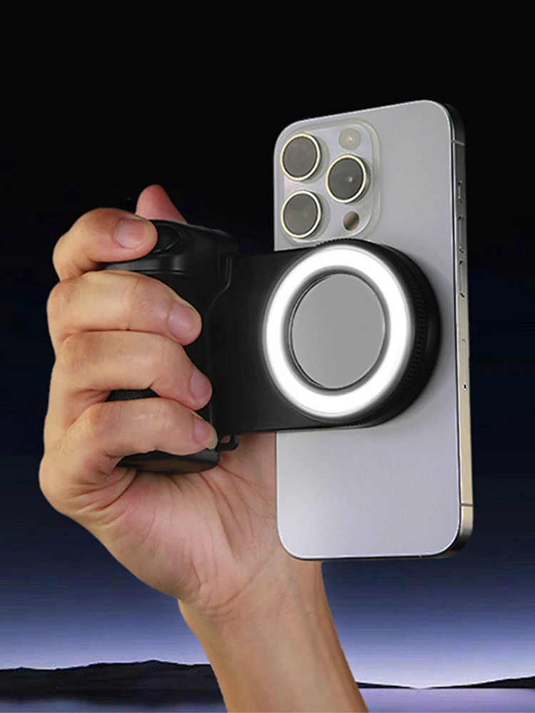 ل Magsafe بلوتوث متوافق مصراع الهاتف قبضة اليد الهاتف الذكي كاميرا مصراع قبضة حامل هاتف لنظام أندرويد آيفون 16 15 14 #6