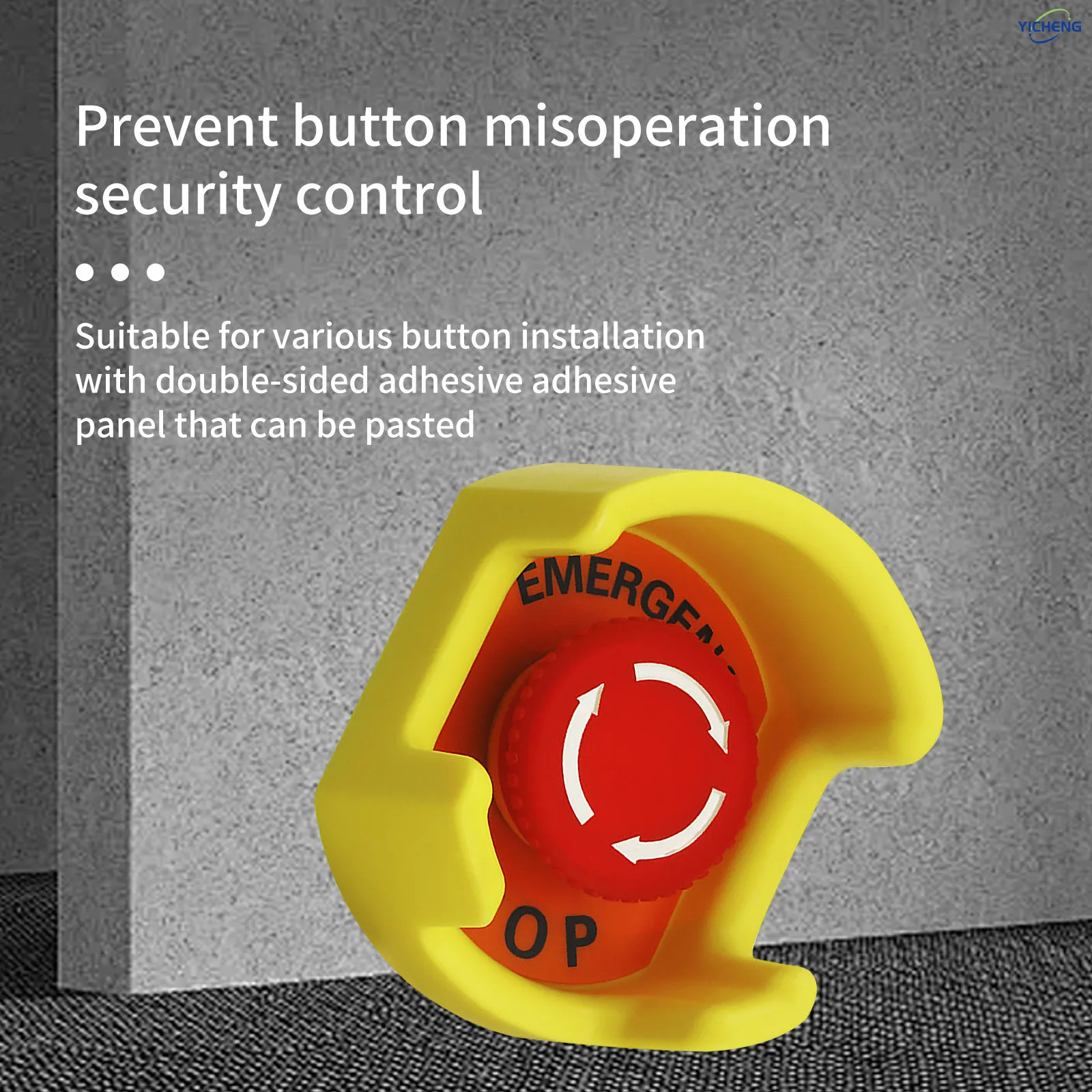 10Pcs 16mm-22mm hole Emergency stop button protective cover, preventing misoperation,switch protective seat