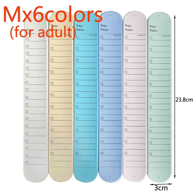 Variant: 6pcs M colors adult