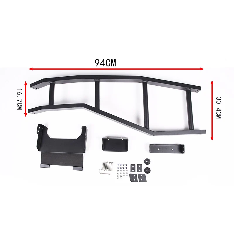 For Hummer H3 2005-2009 Aluminum Alloy Black Car rear tailgate Climbing Ladder Car External Accessories