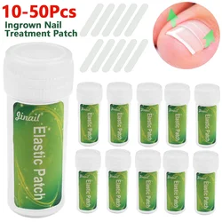 10-50pcs Ingrown Toenail Correction Tool Ingrown Toe Nail Treatment Elastic Patch Sticker Straightening Clip Brace Pedicure Tool