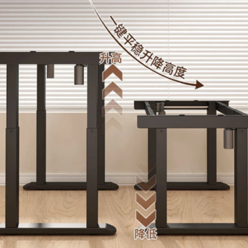 Intelligent Electric Lifting Table Legs Double Beam Dual Motor Four Column Desk Frame Bracket for Office Computer Desk