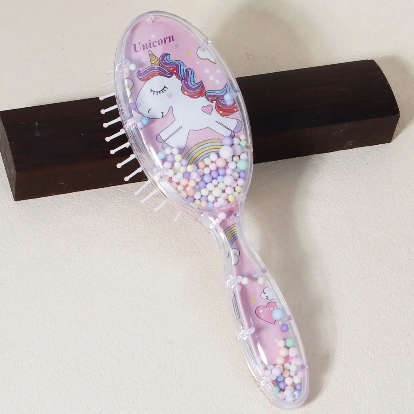 Cartoon designed air cushion comb, suitable for home hairdressing, anti tangling and anti-static,special for real hair wigs view 4