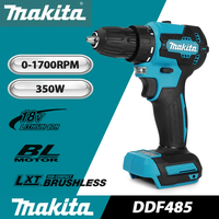Makita DDF485 10MM Brushless Driver Screwdriver Cordless Electric Impact Rechargeable Drill power Tool For 18V Battery