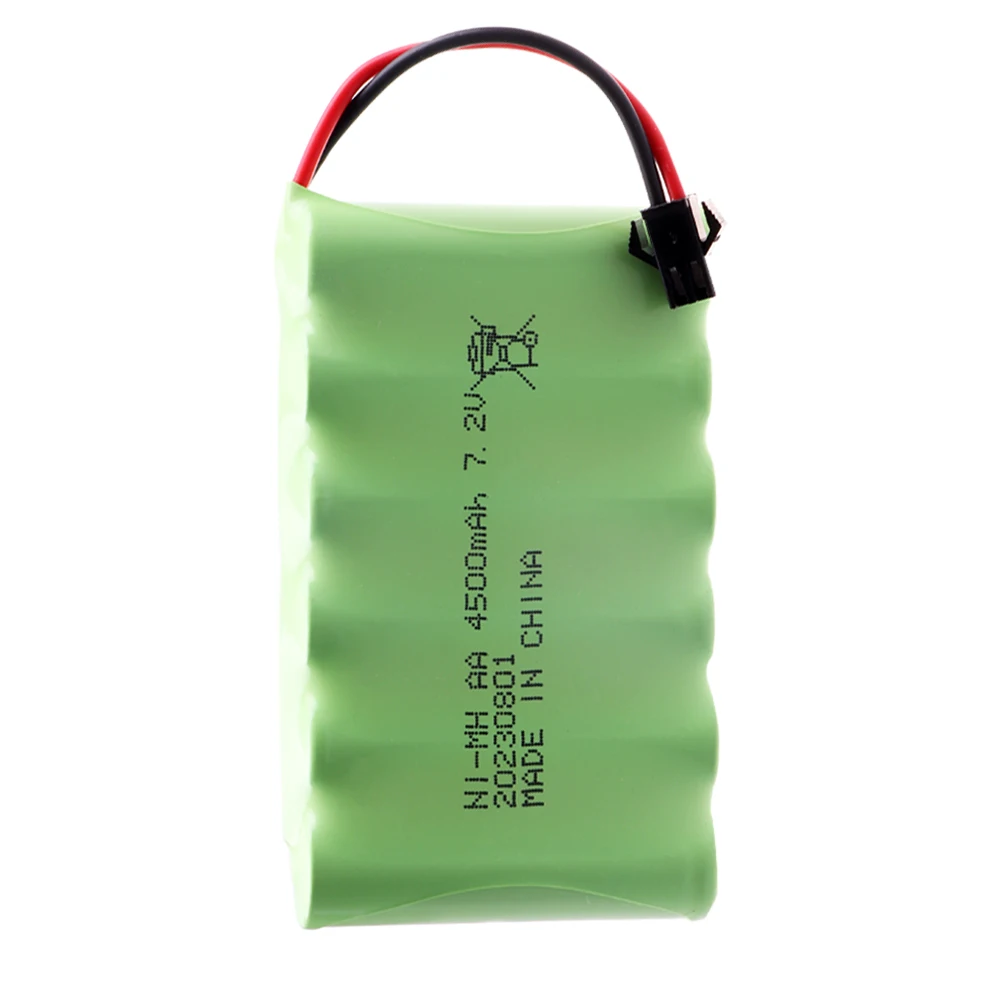 7.2V 4500mah NI-MH AA rechargeable battery For Remote control electric toy boat car truck parts 7.2V high capacity nimh battery